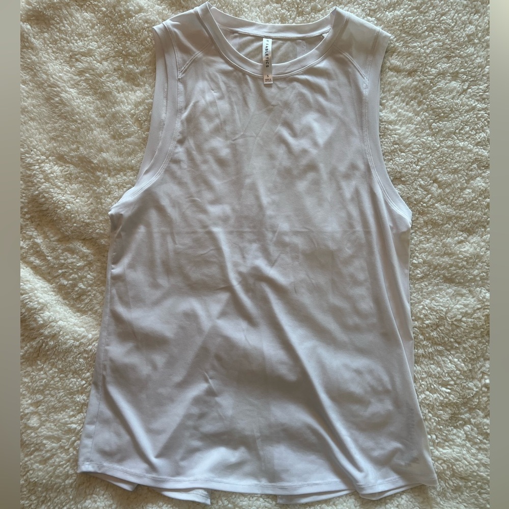 Fabletics tie work out tank top